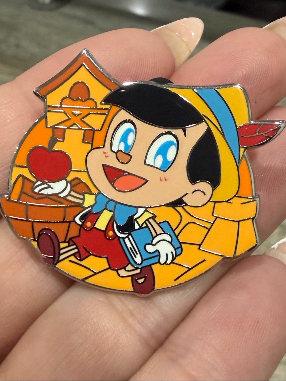 Animated Cuties Disney Pin - Pinocchio